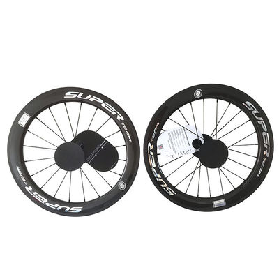 Noir 451 Lumineux 3K bord frein centre de roulement en céramique lame rayons Superteam roue de carbone