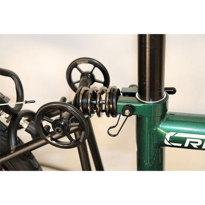 16 pouces Crius vélo pliable 349 V frein 8 vitesses 9 vitesses cadre en acier chrome-molybdène