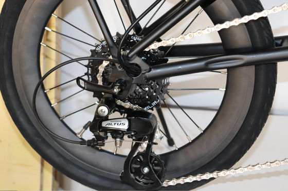 16 pouces Crius vélo pliable 349 V frein 8 vitesses 9 vitesses cadre en acier chrome-molybdène