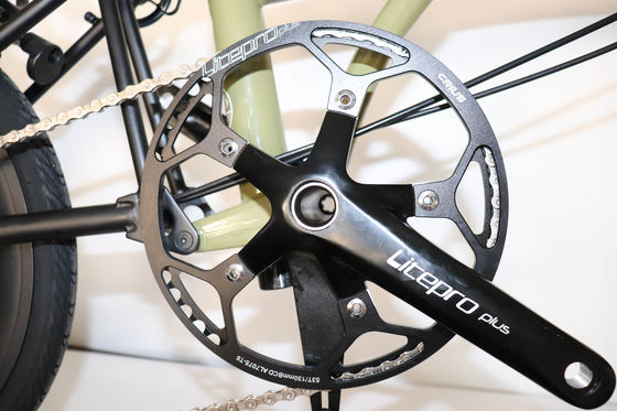 16 pouces Crius vélo pliable 349 V frein 8 vitesses 9 vitesses cadre en acier chrome-molybdène
