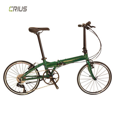 Vélo pliant léger de course 20 pouces 9 vitesses Master V avec une fourchette en alliage d'aluminium