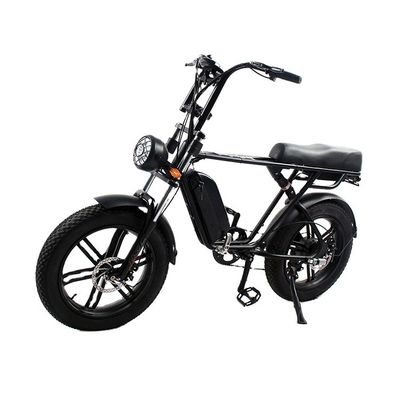 35 kg cadre en alliage d'aluminium pneu électrique à graisse E vélo avec longue portée 48v 750W / 1000W moteur