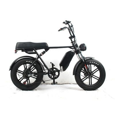 35 kg cadre en alliage d'aluminium pneu électrique à graisse E vélo avec longue portée 48v 750W / 1000W moteur