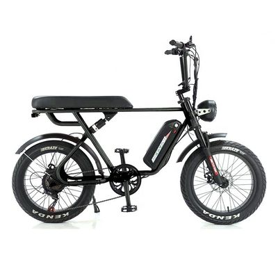 35 kg cadre en alliage d'aluminium pneu électrique à graisse E vélo avec longue portée 48v 750W / 1000W moteur