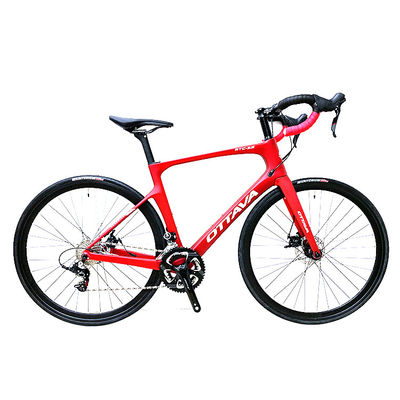 Fournir un vélo routier à carbone 700*25c avec 2x11 vitesses et frein hydraulique ZOOM