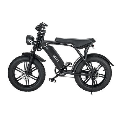 Puissant moteur V8 de 750W 20 pouces Fat Tire vélo de montagne électrique avec batterie 48V 15ah
