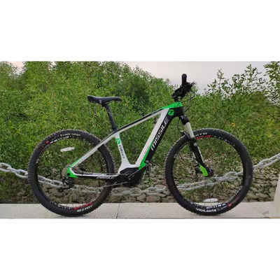 MOTINOVA Vélos de montagne électriques Vélos électriques à carbone avec moteur sans balai et vitesse maximale de 50 km/h