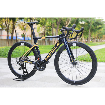 22 Vélosité du vélo de route au carbone avec pneu 700*25C et frein à disque 31.8*420 manette de carbone