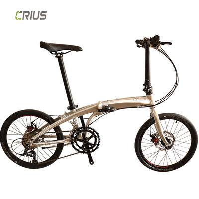 Vélo de route pliable ultra-légère de 20 pouces avec cadre en alliage d'aluminium et dérailleur arrière SMN 3500