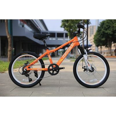 20 pouces vélo pour enfants cadre à queue douce roues d'entraînement rouge/bleu 3-8 ans