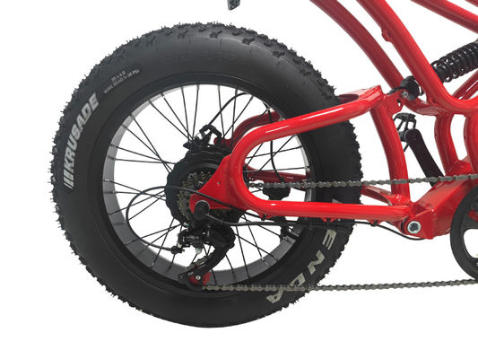 E-bike pneu gras 48V10Ah batterie au lithium vitesse 500W moteur à rayons sans balai pour motoneige