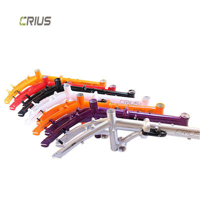 Full Shockproof Frame Crius 14 pouces Vélos pliants en alliage léger intelligents pour adultes