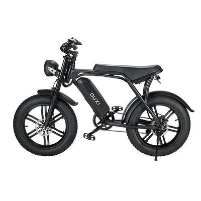 Bicycle électrique de plage de neige avec frein à double disque et batterie au lithium