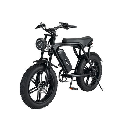 Bicycle électrique de plage de neige avec frein à double disque et batterie au lithium