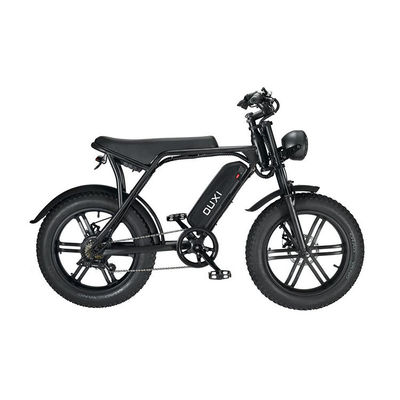 Bicycle électrique de plage de neige avec frein à double disque et batterie au lithium