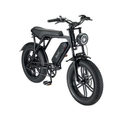 Bicycle électrique de plage de neige avec frein à double disque et batterie au lithium