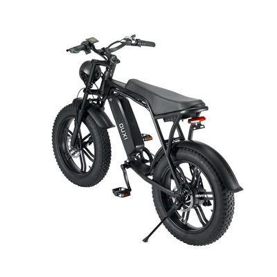 Bicycle électrique de plage de neige avec frein à double disque et batterie au lithium