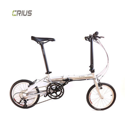 Vélo pliant de 16 pouces avec dérailleur arrière R9 et cassette Xunjie 9s 11-28T