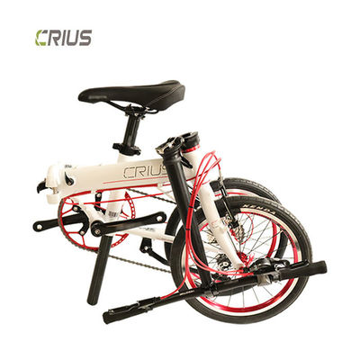 Vélo pliant de 16 pouces avec dérailleur arrière R9 et cassette Xunjie 9s 11-28T