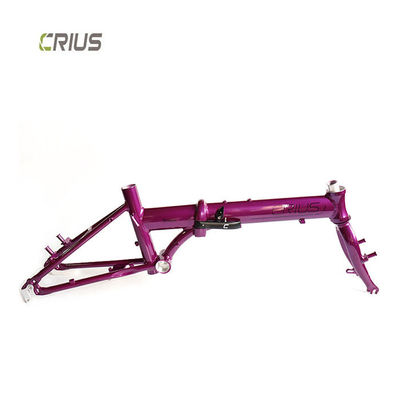 Vélo pliant de 16 pouces avec dérailleur arrière R9 et cassette Xunjie 9s 11-28T