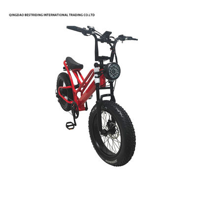 Vélo électrique à disque mécanique 48v 500w Vélo électrique à moteur 2 roues 20 pouces