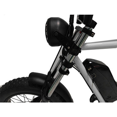 Vélo électrique rapide de montagne City Road EBike avec frein à disque mécanique en noir