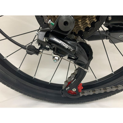 Activités extérieures modernes Vélo pliable de 20 pouces avec cadre en acier et 7 engrenages rapides