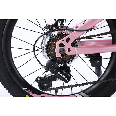 WANDA 20*2.125 Pneus 20" Vélo de montagne en acier 7SP Vélo pour enfants avec conception sûre et durable