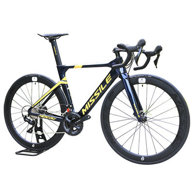 Vélo de route en fibre de carbone pour hommes avec matériau de jante 430/470/500/530 et cadre en fibre de carbone
