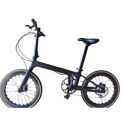 Vélo pliable de petite taille de 20 pouces avec chargement à haute technologie creuse de 53 tonnes et tube de tête de 35/37 mm