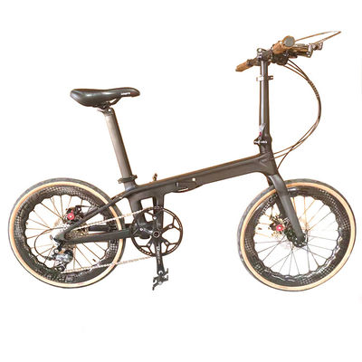 Vélo pliable de petite taille de 20 pouces avec chargement à haute technologie creuse de 53 tonnes et tube de tête de 35/37 mm