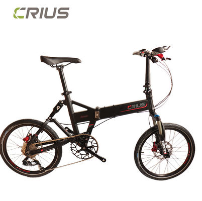 Un vélo pliant de 20 pouces avec 9 vitesses et le meilleur vélo léger de disc brake.