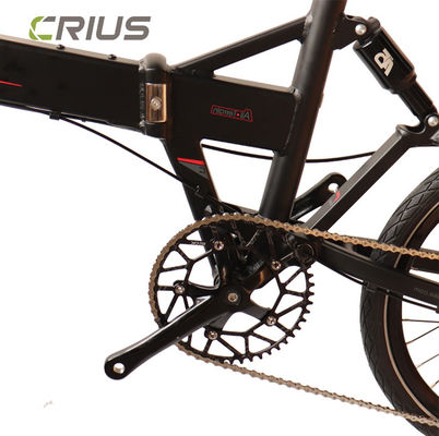 Un vélo pliant de 20 pouces avec 9 vitesses et le meilleur vélo léger de disc brake.