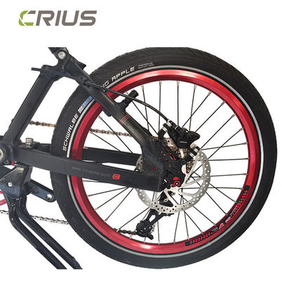 Un vélo pliant de 20 pouces avec 9 vitesses et le meilleur vélo léger de disc brake.