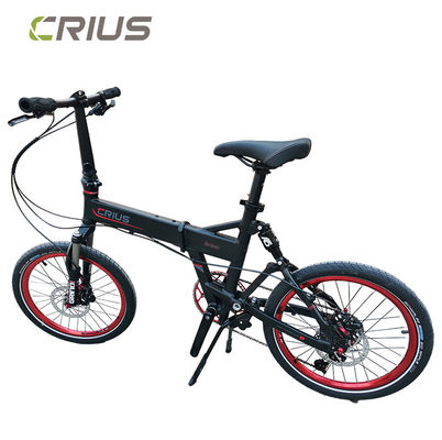 Un vélo pliant de 20 pouces avec 9 vitesses et le meilleur vélo léger de disc brake.