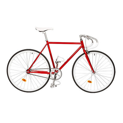 SKD 85% Assemblage 700c Roues à vitesse unique Vélos routiers Hommes Vélos à engrenage fixe