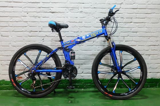 Vélo pliable de 20 pouces pour adultes cadre en acier peinture intérieure longueur 1,33m