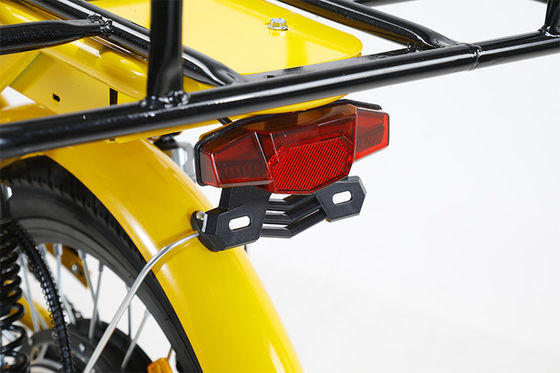 Véhicule électrique pour la livraison cadre en acier 48V 400W moteur sans balai batterie au lithium