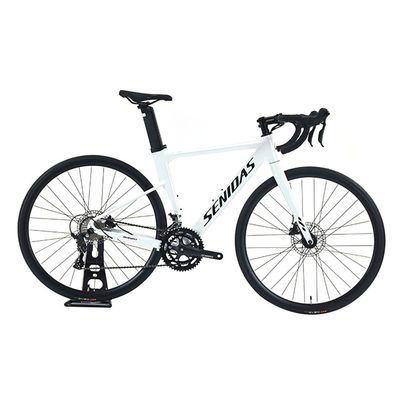 Vélo de route léger en aluminium à 18 vitesses et frein hydraulique pour le contrôle