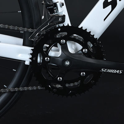 Vélo de route léger en aluminium à 18 vitesses et frein hydraulique pour le contrôle
