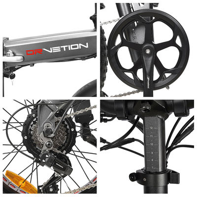 Exercice équilibre EU entrepôt vélo électrique pliable haute puissance avec batterie portable