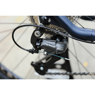 Cadre de vélo de montagne à double suspension à 24 vitesses personnalisé avec une largeur de pneu de 27,5*1,95"
