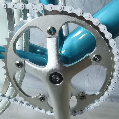 Vélo à roues fixes avec 85% d'assemblage SKD et 1/2*1/8*44T*170L crankset