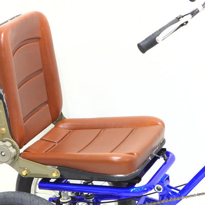 Fréquence avant arrière 16 pouces adulte tricycle Trike avec pédale en aluminium et vitesse unique