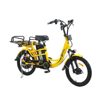 Vélo électrique avec conduite de freinage