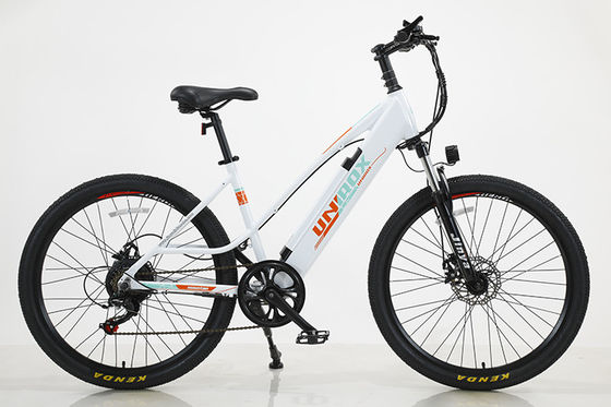 Vélo de montagne électrique à batterie au lithium à 6 vitesses sur mesure pour les aventures hors route