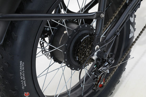 Taille de roue 26 " Balance d'exercice Plier pneu gras Vélo électrique Cadre en alliage d'aluminium