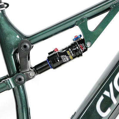 48V Moyen entraînement Fibre de carbone à travers l'essieu Boost Frame Cables intérieurs Vélo électrique EM6 Ebike