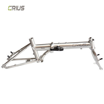Couleur personnalisée Cadre de vélo pliable de 16 pouces Crius avec poids de 2300g et frein V/D