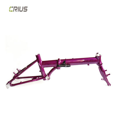 Couleur personnalisée Cadre de vélo pliable de 16 pouces Crius avec poids de 2300g et frein V/D